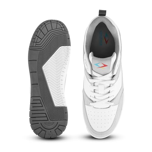 Image of Cruiser Sneaker for Men | Lightweight & Comfortable | Stylish Lace-Up Casual Footwear with Cushioned Insole | Perfect for Versatile Outfits (2640)