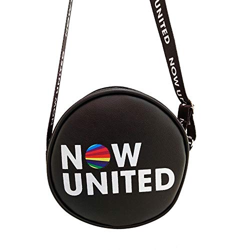 Bolsa Juvenil Pampili Redonda now United Branco e Preto (600.922.0080) (600.921.0089) Tamanho:P;Cor: