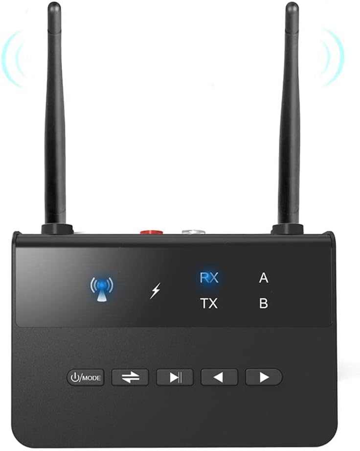 2 In1 80M Range Bluetooth 5.0 Receiver Transmitter CSR Aptx Audio Adapter 3.MM Audio TX RX RCA USB Wireless Dongle for TV PC Accessory