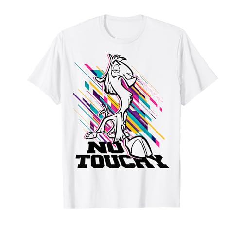 Disney Emperor's New Groove No Touchy Bright Graphic T-Shirt T-Shirt