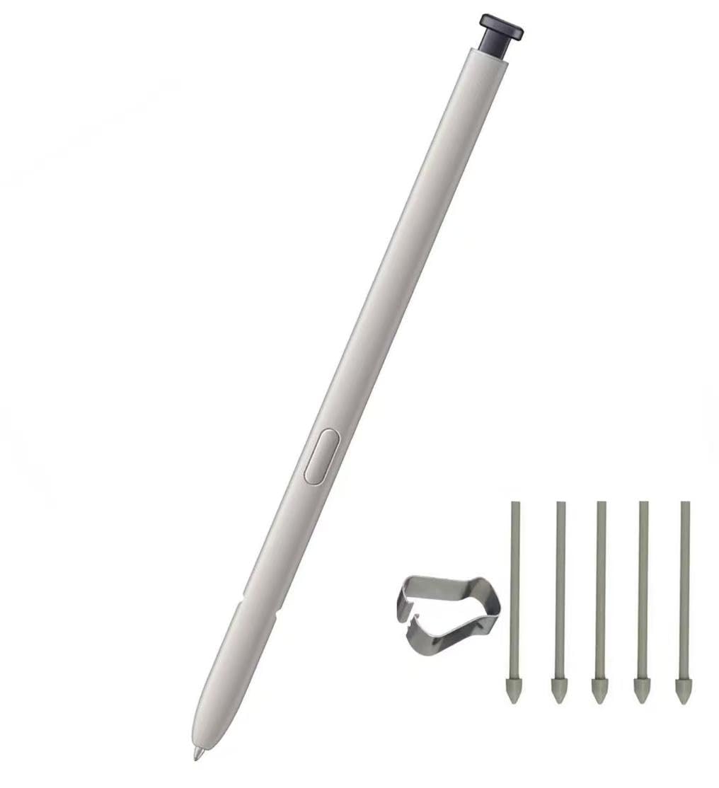 Stylus Pen for Samsung Galaxy S25 Ultra 5G, S25 Ultra EJ-PS938BBEGUJ S Pen Replacement Kit with 4096 Pressure Sensitivity, Without Bluetooth+Tips/Nibs (Black)-image-15