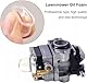 Benzinschlauch Dichtung, Dreiloch Benzinfilter Kit, Benzinfilter Kit, Universal Benzinfilter Ersatzteile Benzinschlauch Dichtung für Motorsense Erdbohrer Heckenschere Freischneider Hochentaster