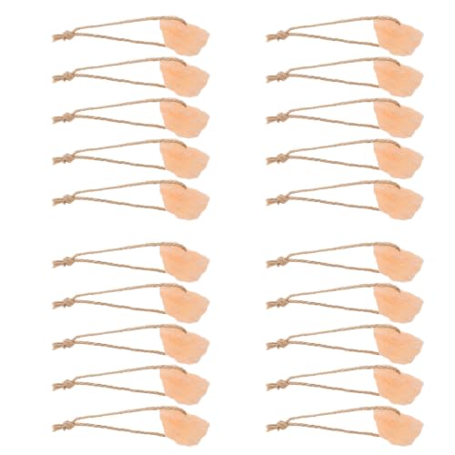 Kichvoe 20pcs Mineral Salt Lick Block for Small Animals Such as Hamsters and Alpacas, Resistant to Wear, for Mineral Supplementation in Pet and Hamster Cages