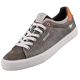 Gepolsterter Schaft MUSTANG Herren Sneaker Grau, Schuhgröße:EUR 41