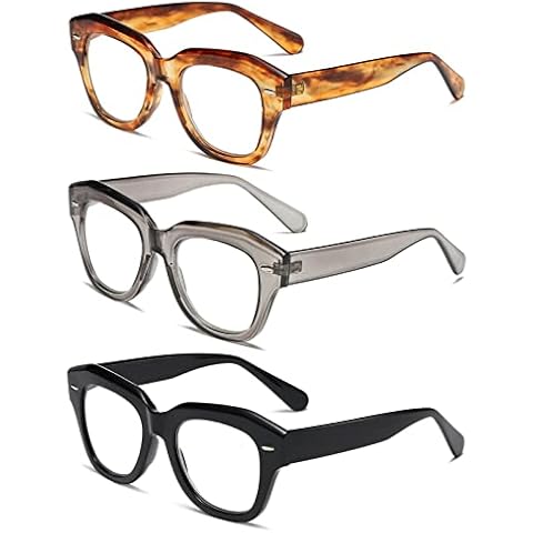 Hubeye Gafas anti luz azul de montura grande Cover