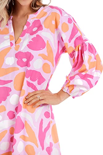 Mud-Pie-Womens-Balloon-Sleeve-Dress