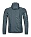 Ortovox Swisswool Piz BOE Jacket - Men's, Dark Arctic Grey, L