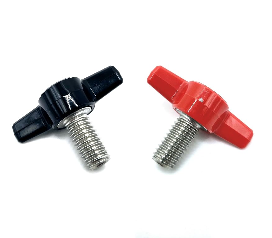 Boulon en T 3/8"-16 inoxydable à filetage grossier pour serrage manuel ferme