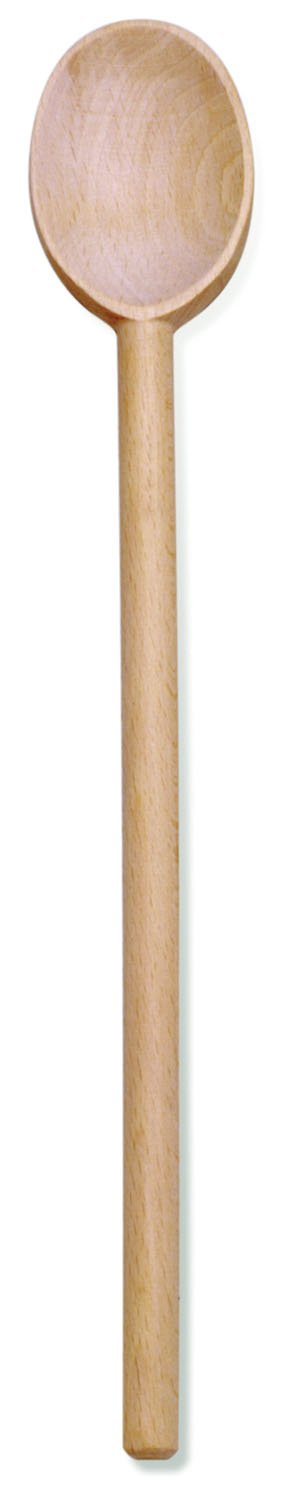 Norpro Oval Wooden Spoon, 14", Bamboo