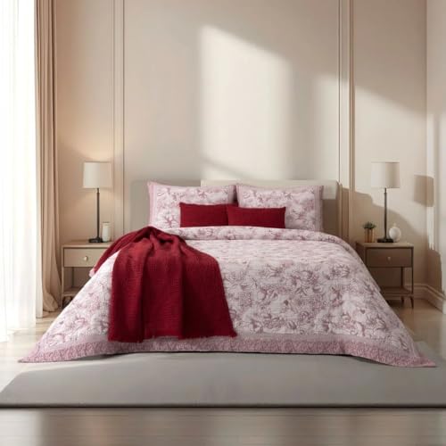 Casa da Laura: Colcha Bella Rojo   100