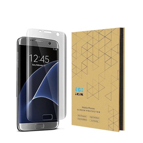 Samsung Galaxy S7 Edge Screen Protector Full Screen Coverage HD Ultra Clear Anti-Explosion Film (3 Pack)