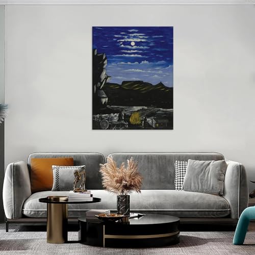 Tableau décoration murale de luxe colline nuit LXURY - 2