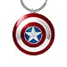 Marvel Captain America Shield Pewter Key Ring