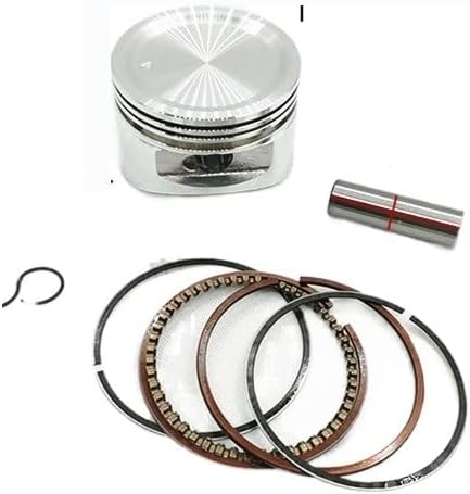 43mm Piston Kit for 4 Stroke Engine Cylinder Assembly Includes Piston Ring Pin and Clip Fits GX50 Engine Compatible with 50cc Engines