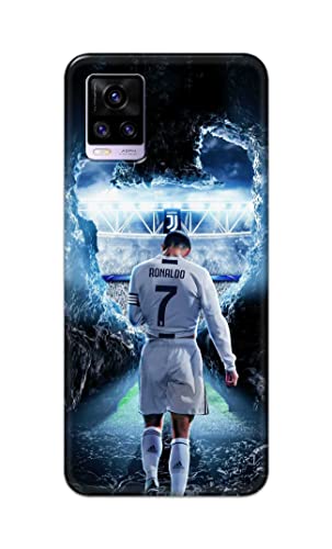 Image of Printed Hard Back Cover Case for Vivo V20 | Vivo V20 2021 Back Cover (Footbal Legend) -1302