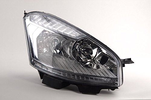 Jeu De Phares H7/H1 Pour Citroën C4 2009-2014 - Gauche Et Droite Avec Moteur