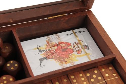 Set de juegos de madera Old Modern Handicrafts 3 en 1 miniatura 2
