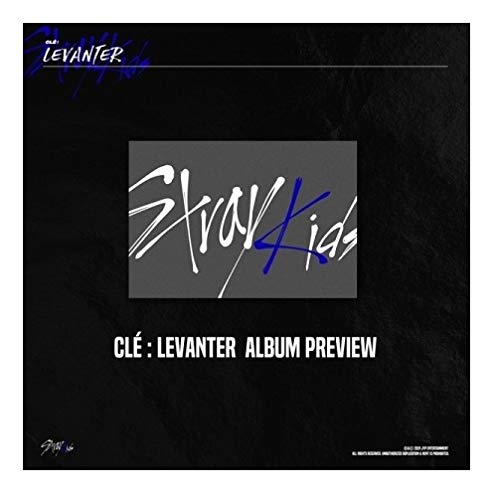 Jyp Stray Kids - Clé : Levanter [Normal Ver.] Album+Pre-Order Benefit+Folded Poster+Extra Photocards Set (Random Ver.)