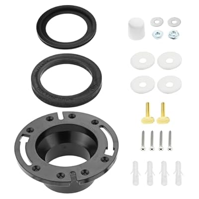 HZ-MONSTAR RV Toilet Seal and 3" Socket RV Toilet Flange Kit, RV Toilet Flange Seal Compatible with RV 300/310/320 Toilets Replace 385345892 Flange, 385311658 Flush Seal, 385311652 Base Seal