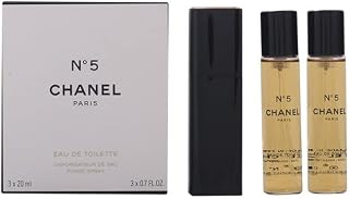 Chanel N°5 Eau de Toilette Purse Spray 3x20ml