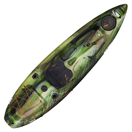 Image of Pelican Sit-on-top Fishing Kayak Kayak 10 Feet Lightweight one Person Kayak Perfect for Fishing