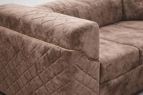 Elegant Relaxation Couch Designed with Wide Seating and Soft Padding for Sophisticated Contemporary Interior décor