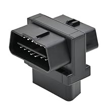 iKKEGOL Pocket OBD2 Splitter Cable, OBD II Full 16 Pin 1 Male to Dual Female 1 to 2 T Split 2 Way Extension Converter Adapter for Diagnostic Extender Bottom Widest