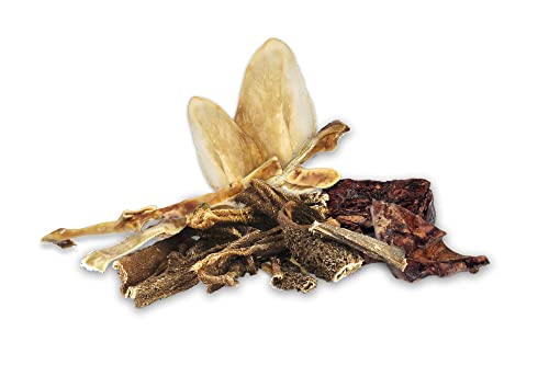 DIBO Lamm Multi-Mix, 500g-Beutel, der kleine Naturkau-Snack oder Leckerli für Zwischendurch, Hundefutter, Qualitätskauartikel ohne Chemie von DIBO