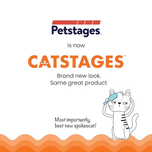 Catstages Orkakat Wiggle Worm - Katzenspielzeug mit Katzenminze - zum Kauen & für die Zahnpflege