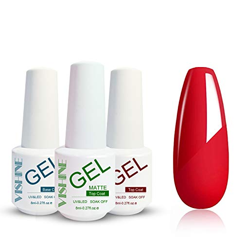 Vishine smalto gel starter kit, con 48 lampadine