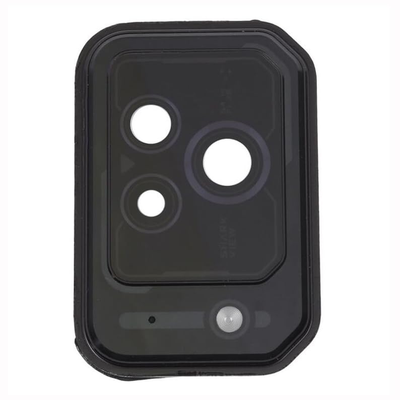 Back Camera Glass Cover Lens for Xiaomi Black Shark 5 Pro Main Camera Glass Cover Smartphone Repair Parts - Black
