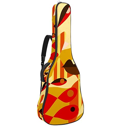 Housse de protection épaisse en éponge imperméable pour guitare acoustique, électrique, basse, guitare classique… - Les Beatles, Paul McCartney, John Lennon, RIngo Starr, George Harrison Housse de protection épaisse en éponge imperméable pour guitare acoustique, électrique, basse, guitare classique…