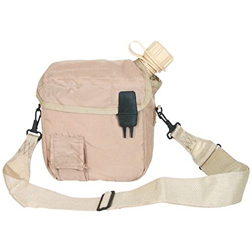 FOX OUTDOOR PRODUCTS Canteen Cover, Khaki, 2 Quart