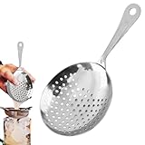 Colador de Cóctel para Bebidas | Cuchara De Colador Para Barman Y Coctelería - Tamiz Para Bebidas - Para Bar En Casa Elaboración De Con Coctelera Y Vaso Mezclador