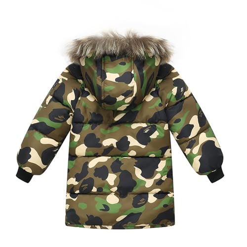Children's Down Cotton Padded Jacket Autumn Winter Cotton Long Coat for Boys Girls Winter 𝗙𝐮𝗿 Ropa De Niño De 3 Años2