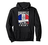 Célébrez Romainville, France avec ce design France avec les coordonnées GPS de Romainville et le drapeau de la France. Montrez votre origine, votre lieu de naissance ou votre prochaine destination de vacances !