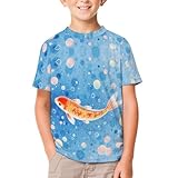 こいのぼりバブル 2 キャラクター プリント キッズウェア ポリエステル 短め袖 ボーイズ ガールズ 子ども Tシャツ おしゃれ おもしろ かわいらしい ユニーク 丸首 吸水速乾 ティーシャツ プレゼント