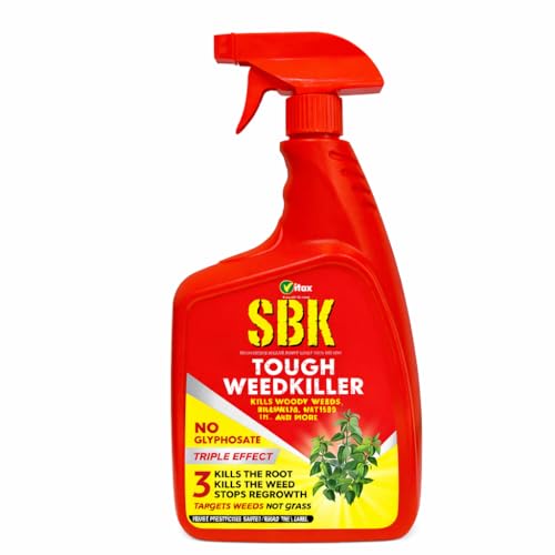 RYYN Vitax Tough Weed Killer Brushwood Tree Stump Weedkiller 1L Spray Nettles Nettle Bramble Root