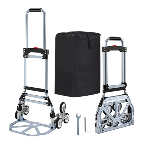 Carrito para escaleras capacidad 308 lbs plegable miniatura 1
