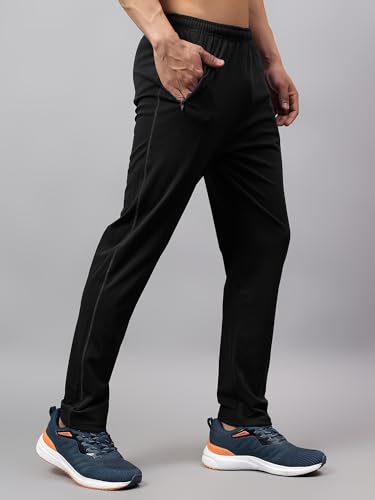 Image of Shiv Naresh Men's Regular Fit Mid Rise Track Pant