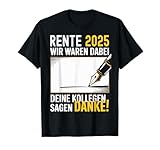 Rentner Geschenkidee für Rente Arbeit und Büro
