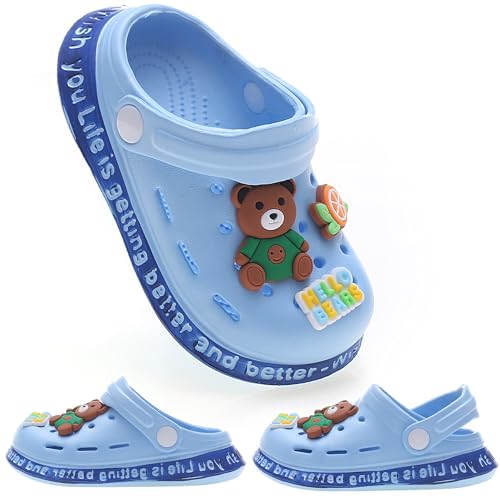ZYLDK Unisex Gartenschuhe Clogs Kinder Gartenschuhe Kuschelige...