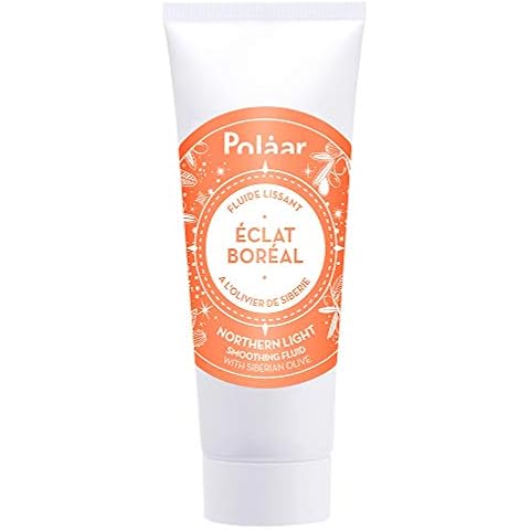 Polåar - Northern Light Smoothing Fluid with Siberian Olive Tree - 50ml - Face moisturizer cream - Glow - Smooth skin - Anti-pollution shield - Mixed skin even sensitive - Natural active ingredient Cover