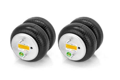 2 PCS TORQUE Double Convoluted Air Spring Bag Replacement For Firestone 6943, W01-358-6943, SAF Holland 905-57-237 (2 x TR6943_01_)