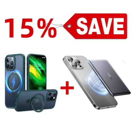 TORRAS 5,000mAh MiniMag Power Bank — Buy Together to Save 15%