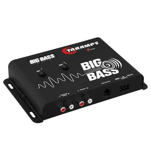 Image of Taramps Big Bass DSP Car Audio Processor Deep Bass Enhancer with Adjustable Frequency and Sweep Controls Subwoofer Impact Booster for Powerful Car Audio Systems