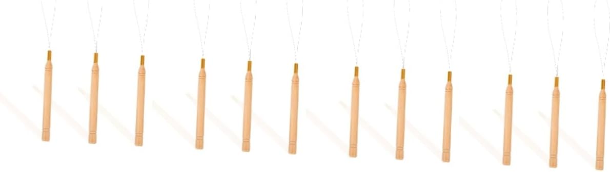 STOBOK 12pcs Practical Bead Threader Long Needles DIY Beading Tool for Accessory Kit