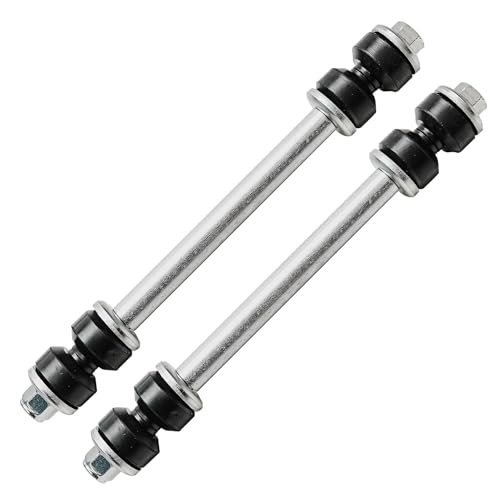 Image of Detroit Axle - Front 8pc Control Arms Kit for 2002-2003 Ford Explorer Mercury Mountaineer, 2 Upper Control Arms 2 Lower Ball Joints 2 Sway Bar End Links 2 Outer Tie Rods Suspension Kit Replacement