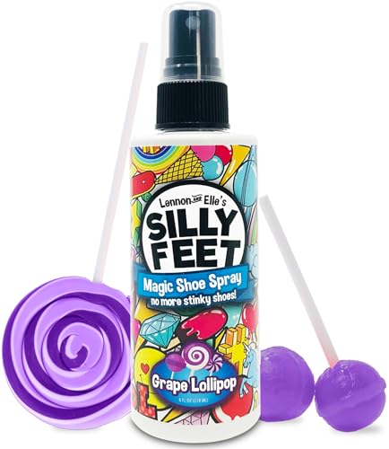 Grape Lollipop Foot Deodorizer Spray