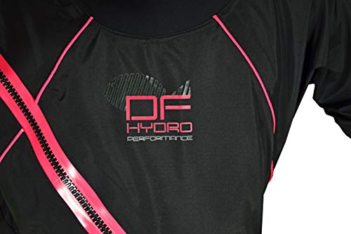 Dry Fashion Damen Herren Trockenanzug SUP Performance, Farbe:schwarz/grün, Größe:S